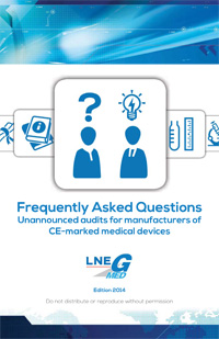 Unannounced audits for manufacturers of CE marked Medical Devices unannounced notified body audits